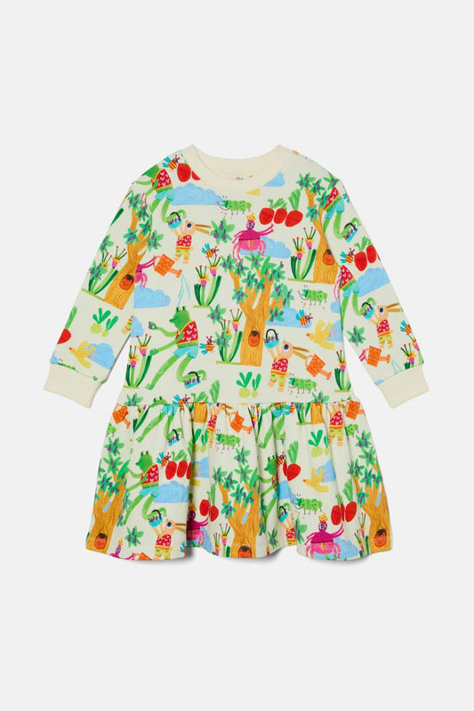 Gorman - Farming Kids Dress - cream