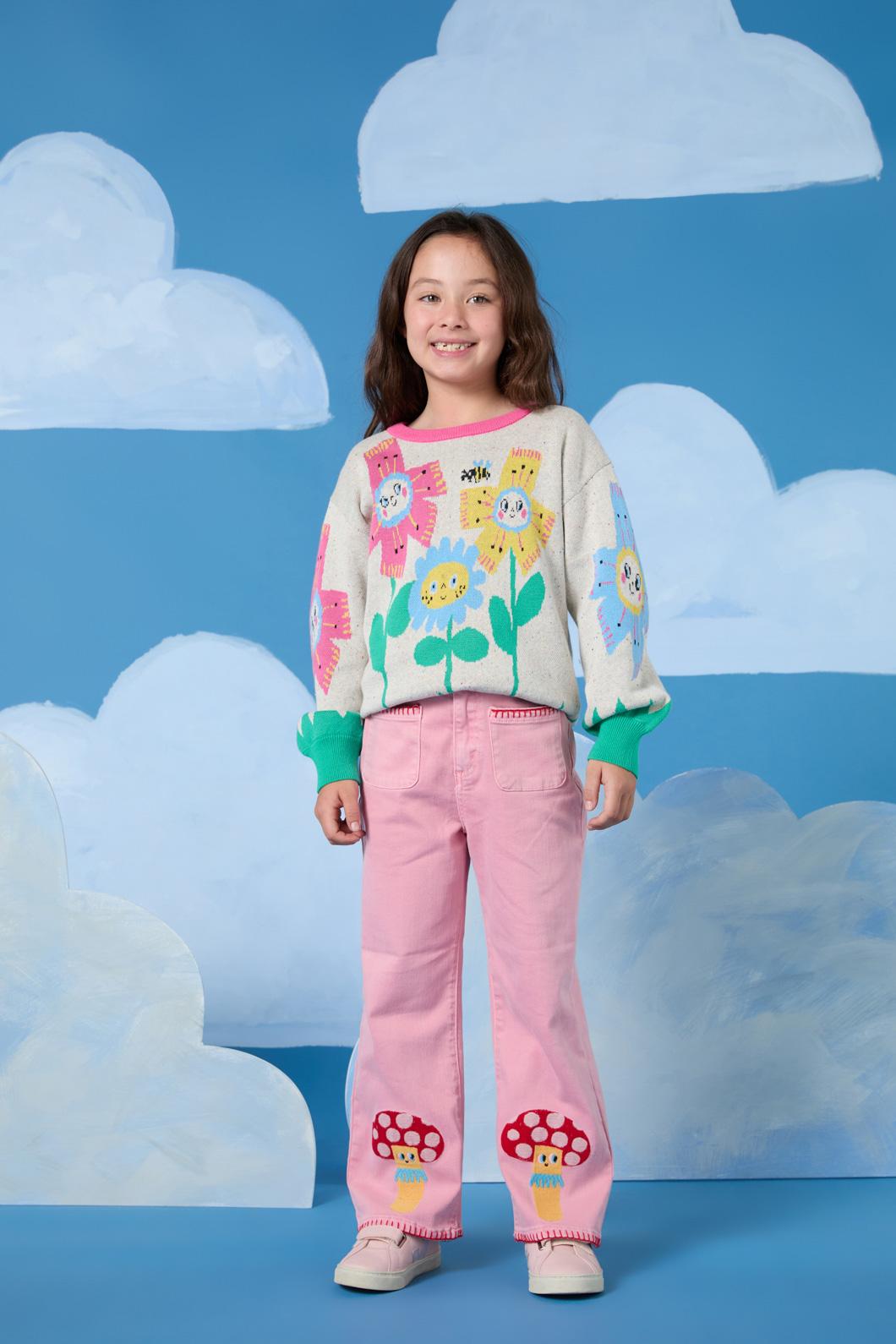 Gorman - Toadstool Kids Pants - pink