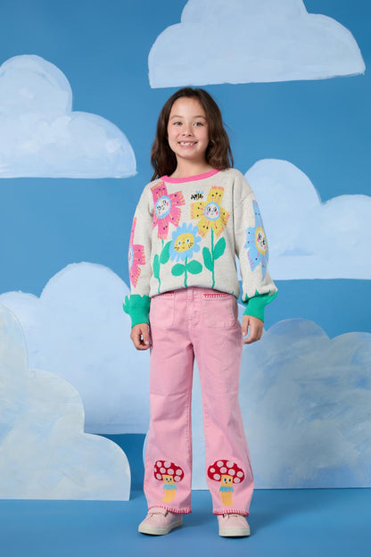Gorman - Toadstool Kids Pants - pink