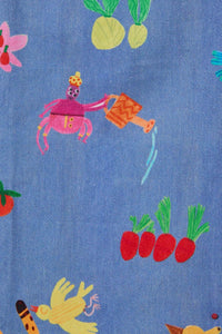Gorman - Garden Kids Pants - blue