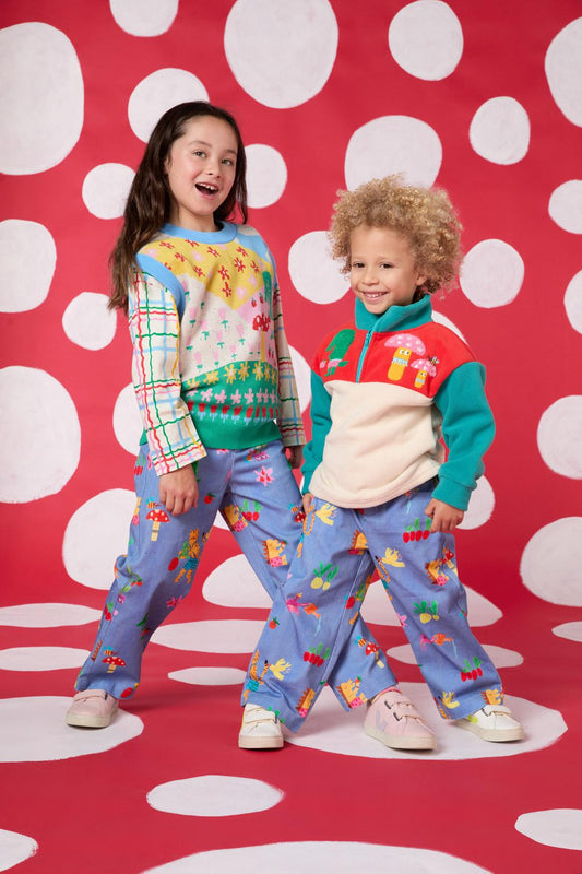 Gorman - Garden Kids Pants - blue