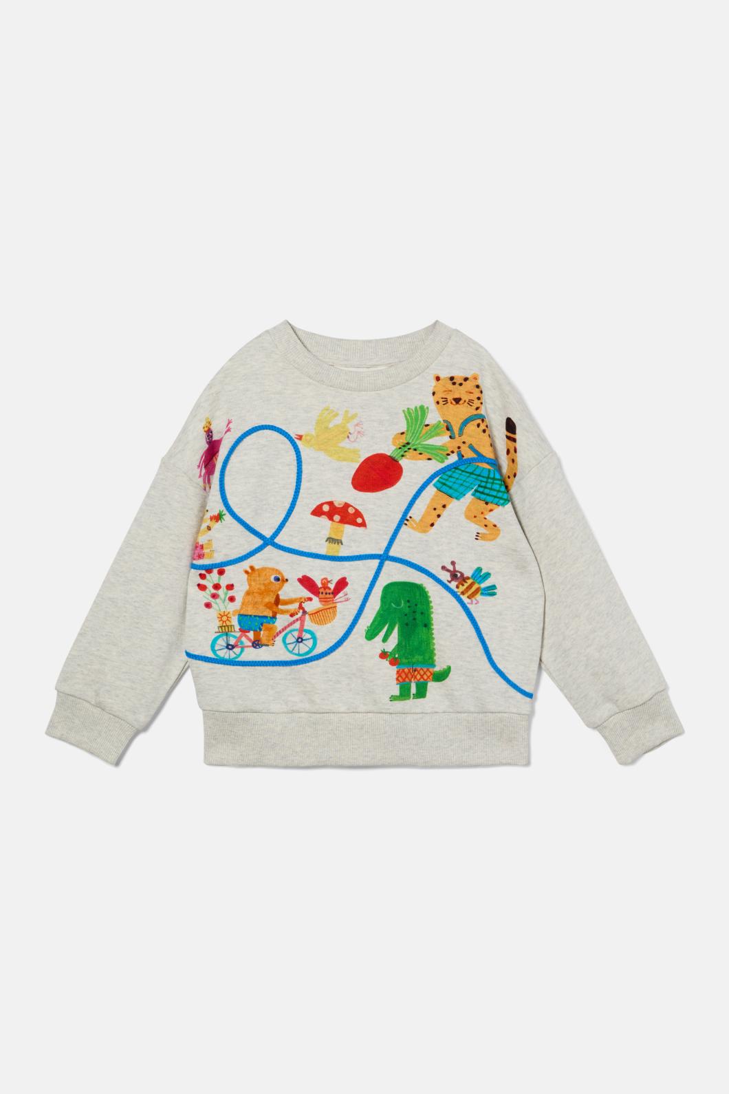 Gorman - Riding Swirl Kids Sweater - oatmeal