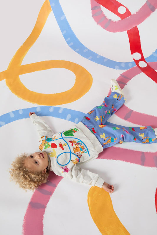 Gorman - Riding Swirl Kids Sweater - oatmeal