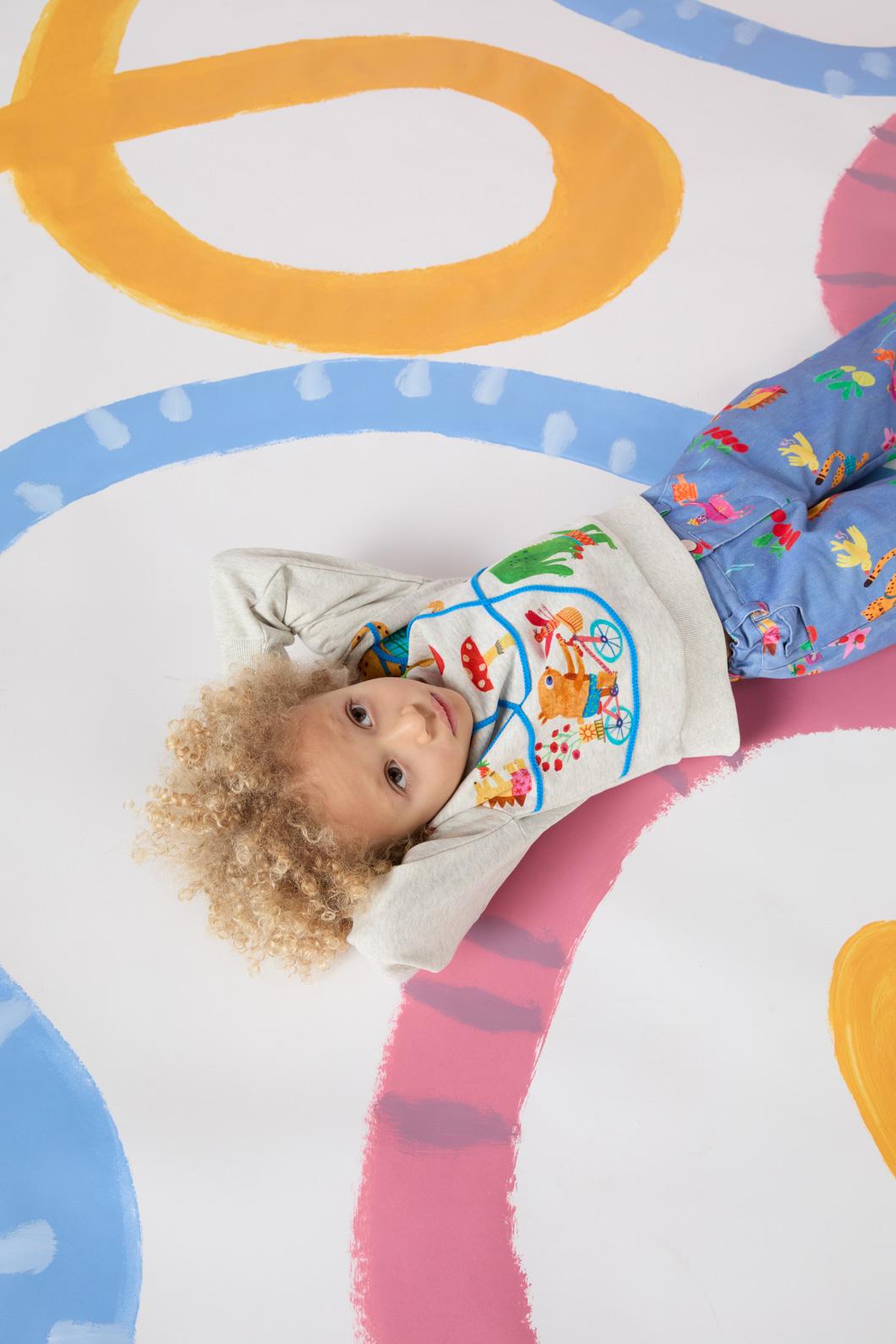 Gorman - Riding Swirl Kids Sweater - oatmeal