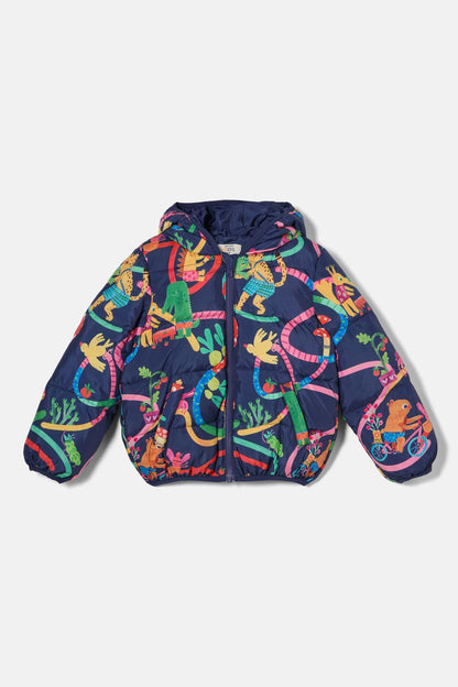 Gorman - Riding Swirl Kids PufferJacket - navy