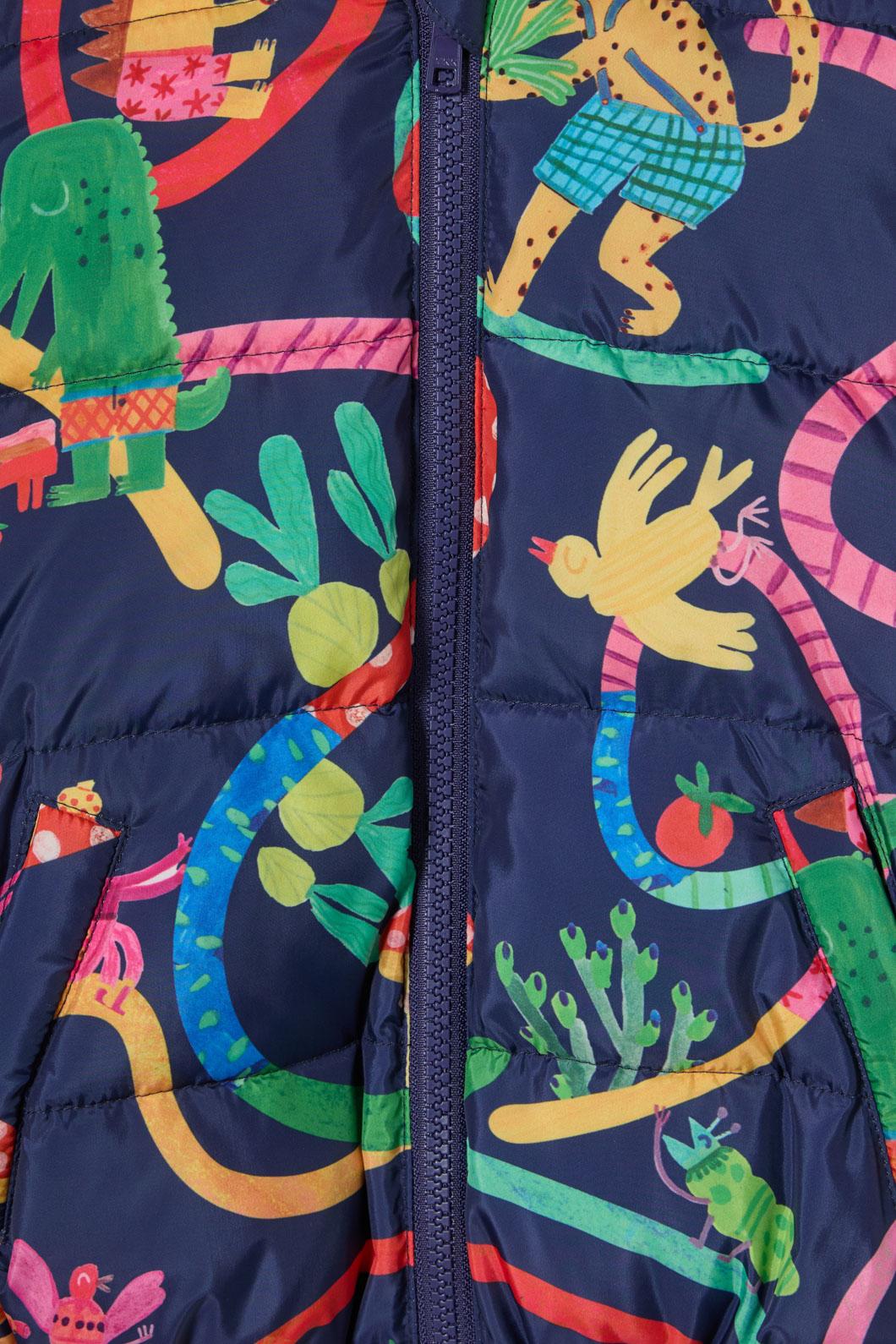 Gorman - Riding Swirl Kids PufferJacket - navy