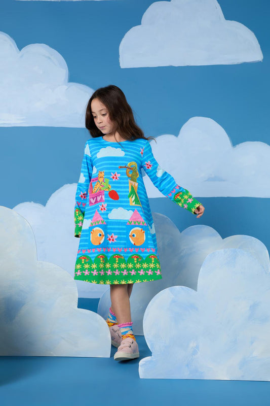 Gorman - Garden Kids Pkt Dress - multi