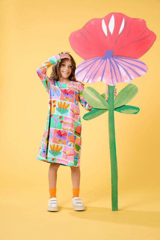 Gorman - Wild Blooms Kids Dress - multi