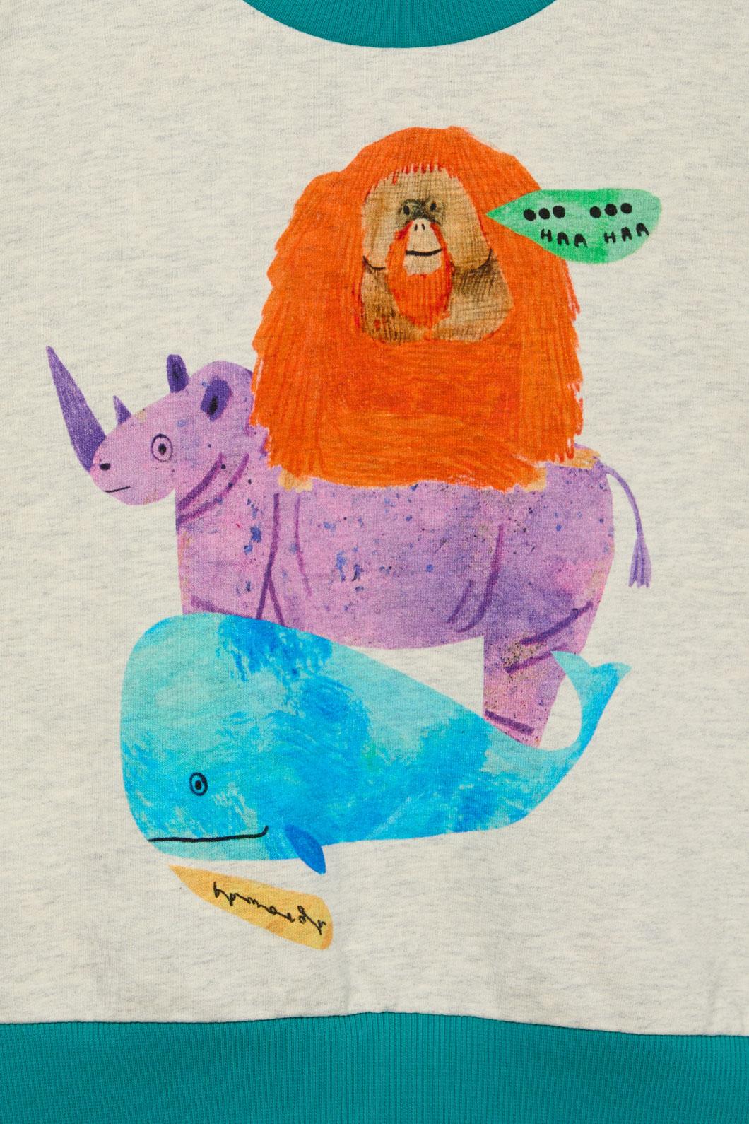Gorman - Animals Stack Kids Sweater - multi