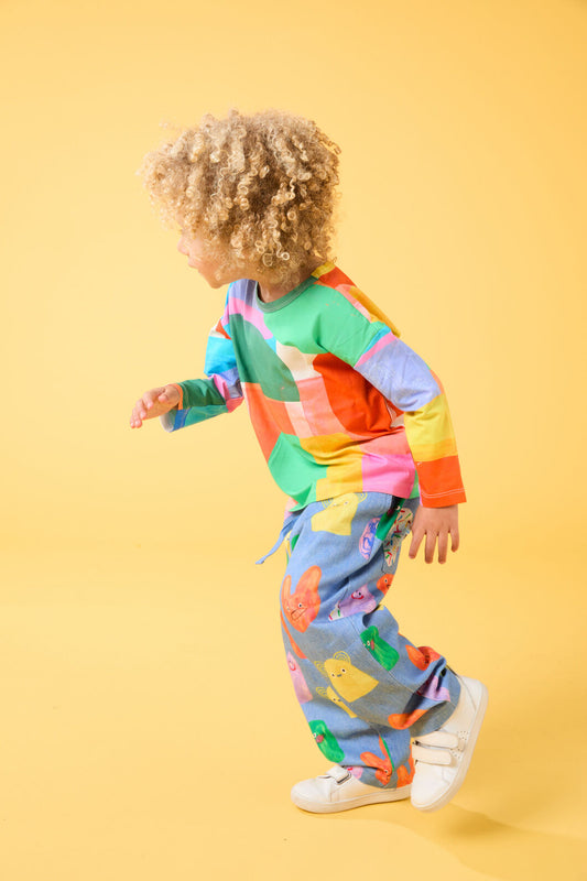Gorman - Graphic Geo Kids LS Tee - multi