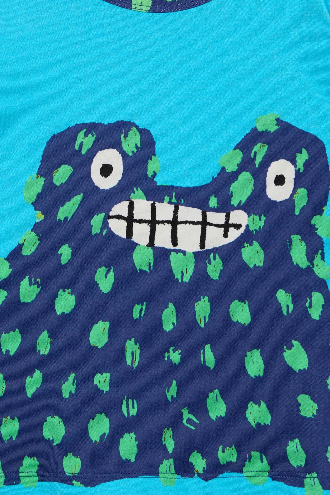 Gorman - Monster Guy Kids LS Tee - blue