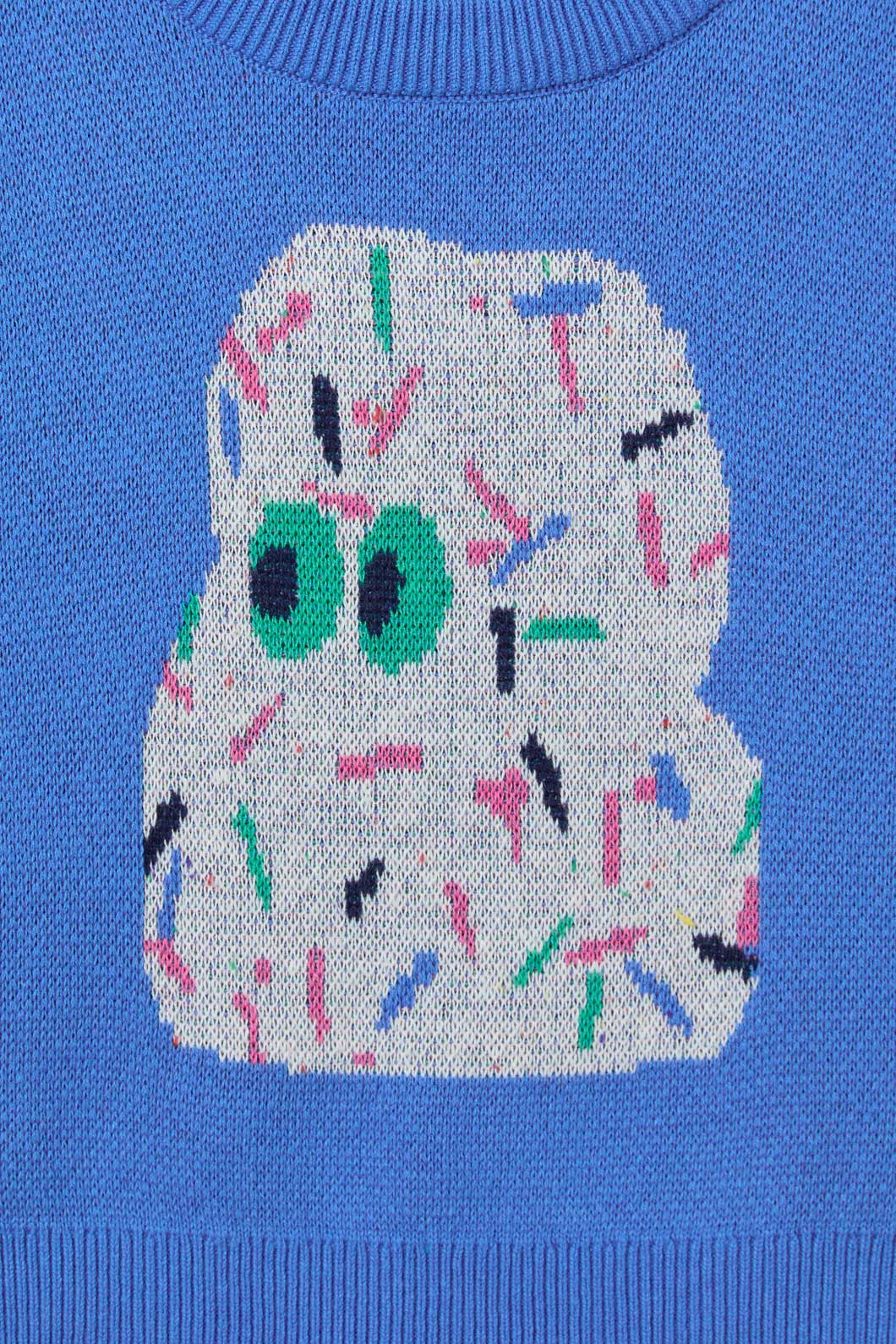 Gorman - Monster Guy Baby Knit - blue
