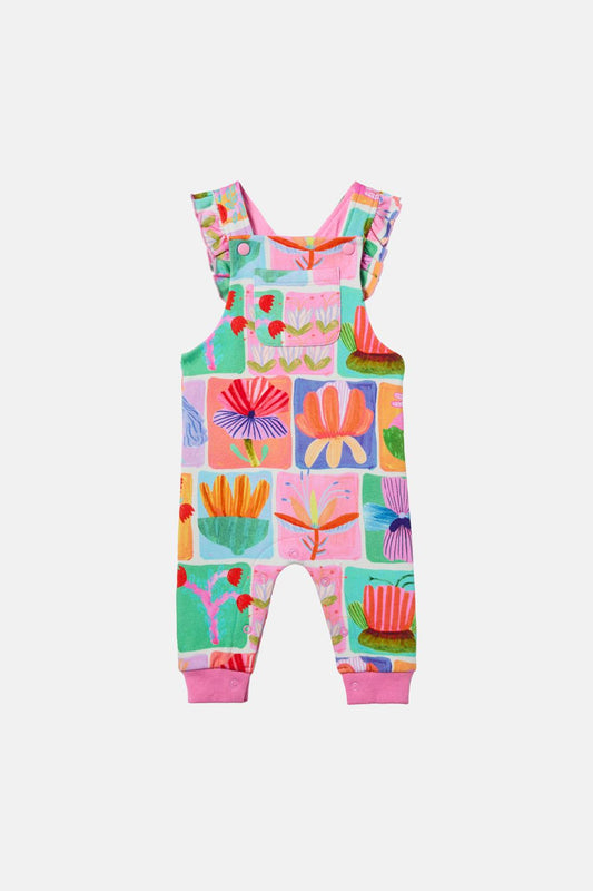Gorman - Wild Blooms Baby Overalls - multi