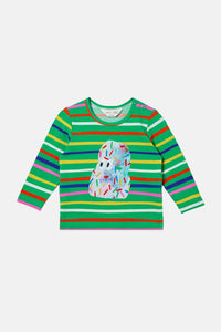 Gorman - Monster Stripe Baby Tee - stripe