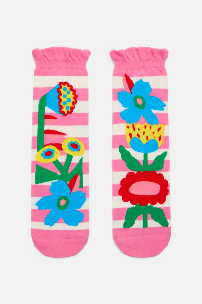 Gorman - Bold Floral Kids Sock Pack - multi