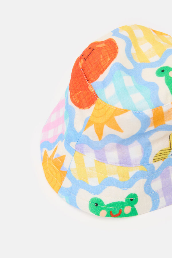 Gorman - Jumble Check Baby Hat - multi