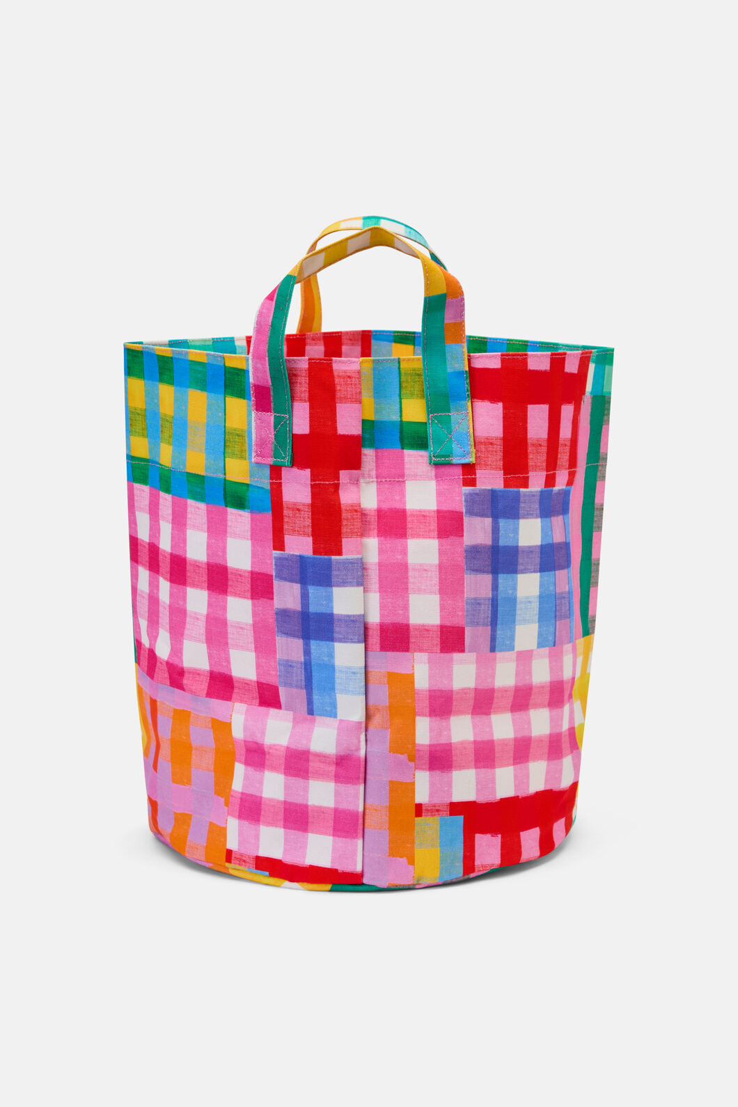 Gorman - Vichy Check Kids Toy Basket - multi