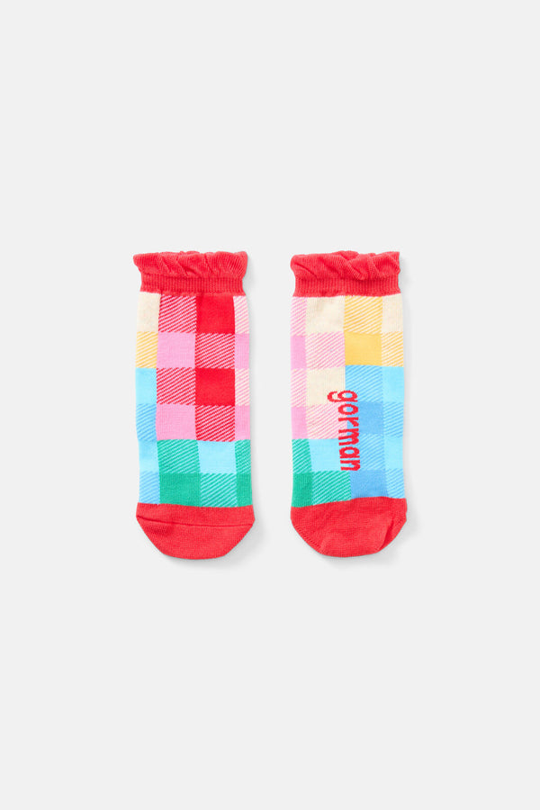 Gorman - Vichy Check Kids Sock - multi
