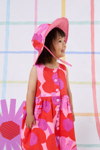 Gorman - Riso Floral Kids Hat - pink