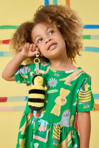 Gorman - Bee Guy Kids Key Ring - multi
