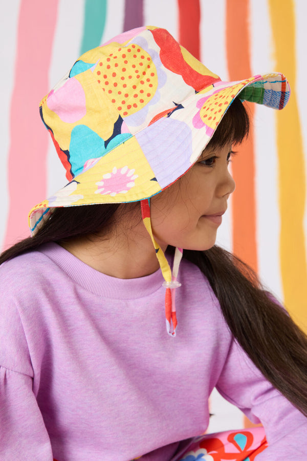 Gorman - Geo Floral Kids Hat - multi
