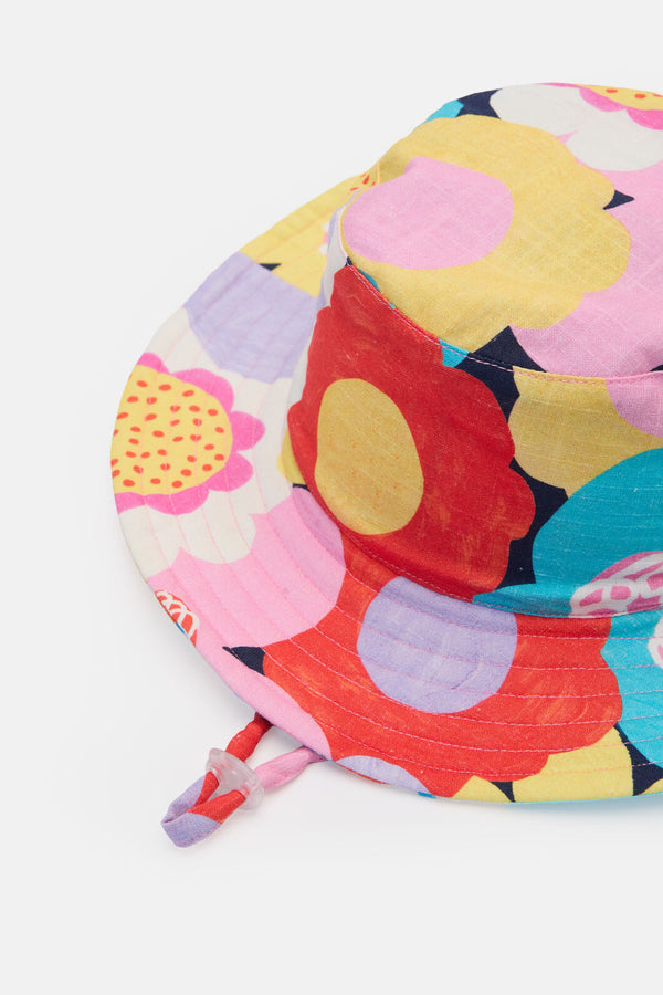 Gorman - Geo Floral Kids Hat - multi