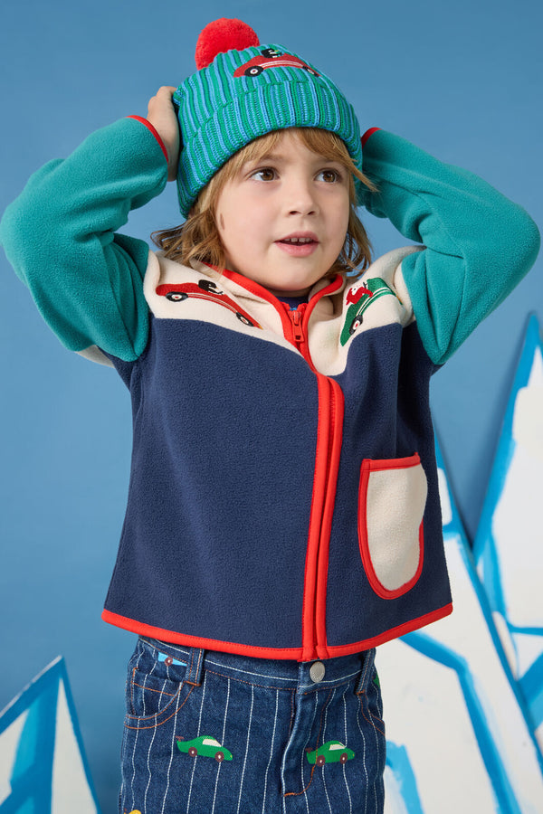 Gorman - Multi Rib Cars Kids Beanie - green