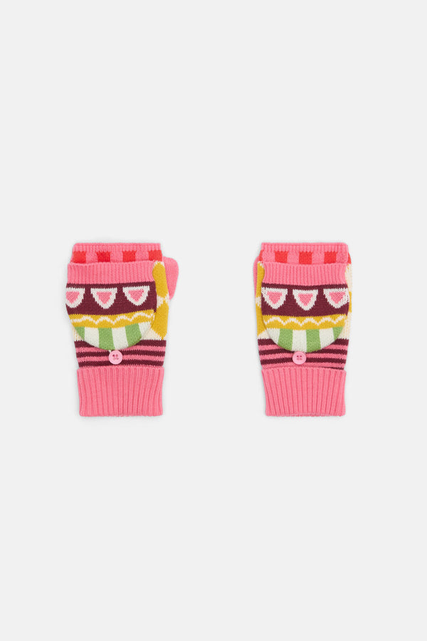 Gorman - Abstract Kids Mittens - multi