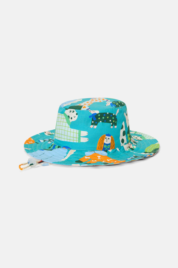 Gorman - Sweater Dog Kids Hat - teal