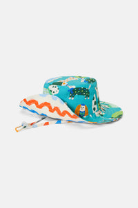 Gorman - Sweater Dog Kids Hat - teal