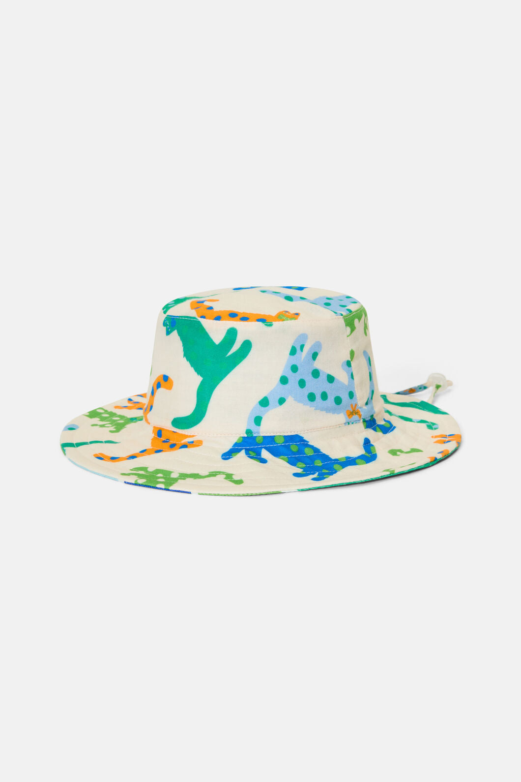Gorman - Spotty Cats Kids Hat - cream