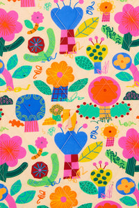 Gorman - Flash Flora Baby Change Mat - multi