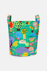 Gorman - Wood End Kids Toy Basket - green