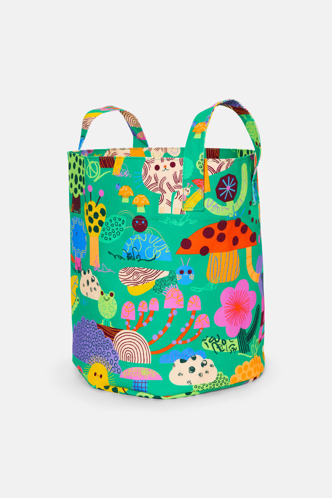 Gorman - Wood End Kids Toy Basket - green