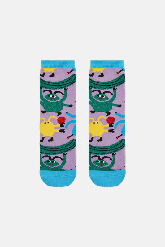Gorman - Shopping Kids Sock - lilac