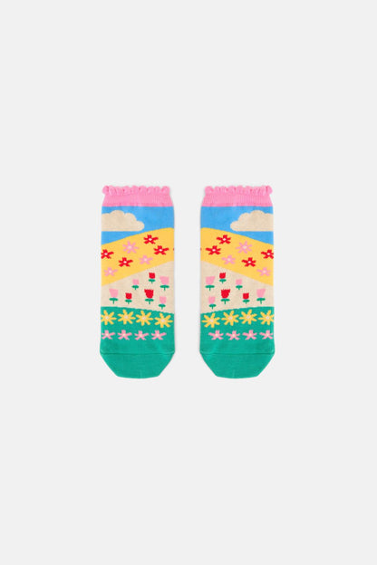 Gorman - Happy Floral Kids Sock - multi