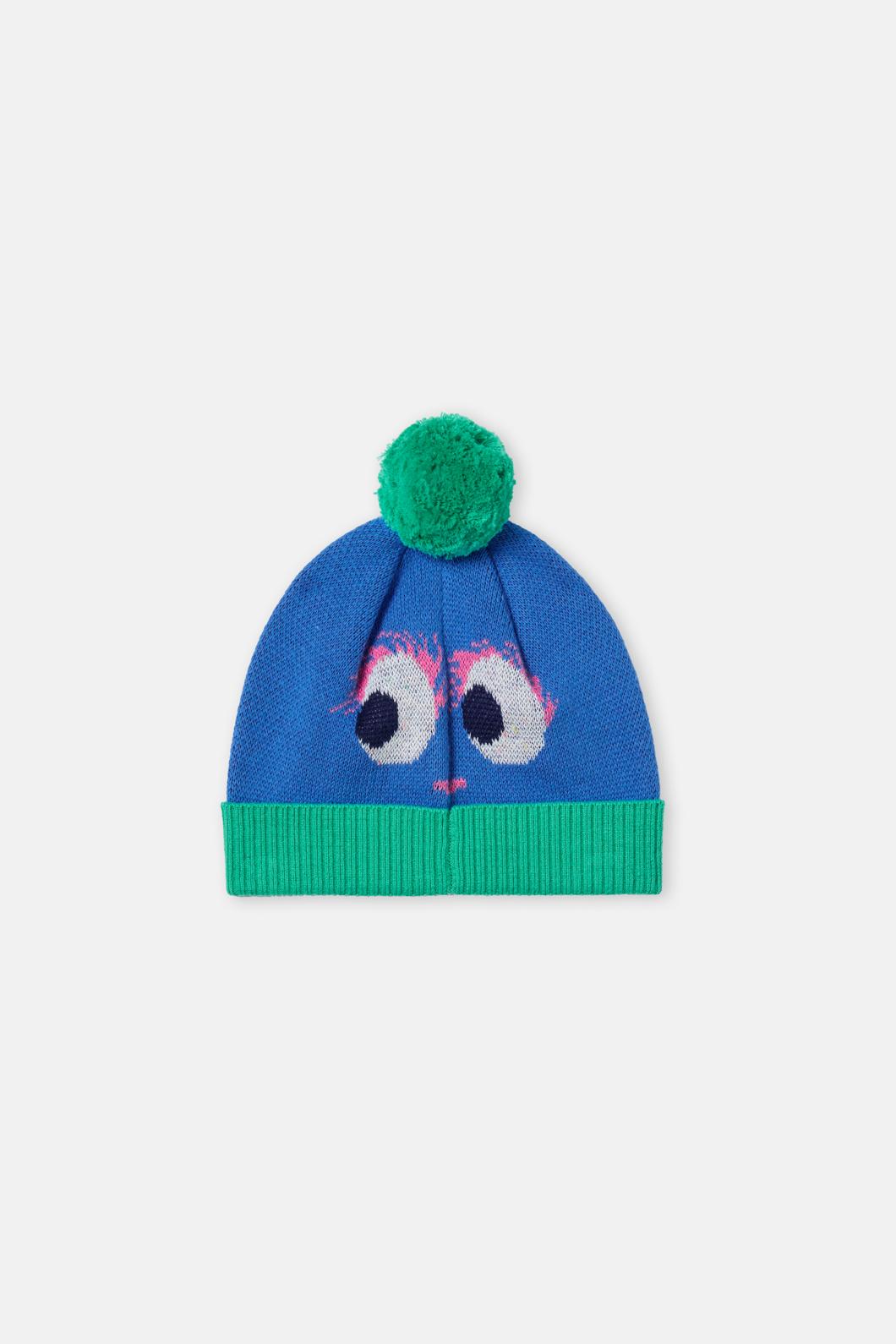 Gorman - Monster Baby Beanie - blue