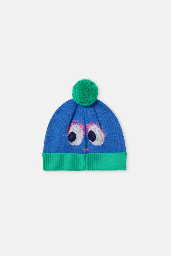Gorman - Monster Baby Beanie - blue