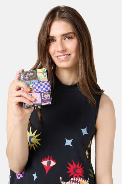 Gorman - Luna Cirque Slim Fold Wallet - print