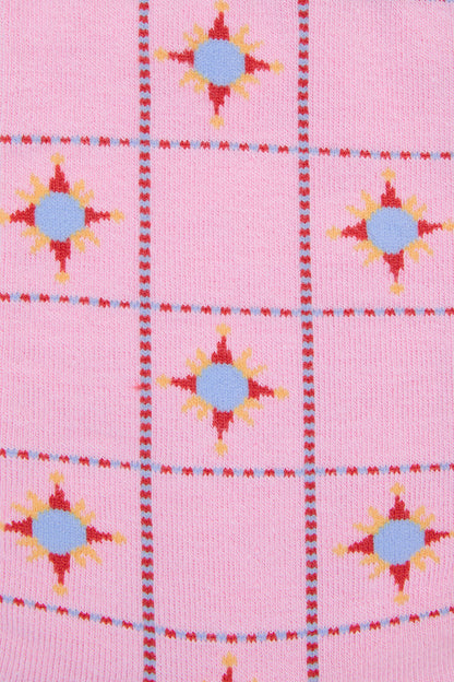 Gorman - Luna Cirque Grid Motif Socks - multi