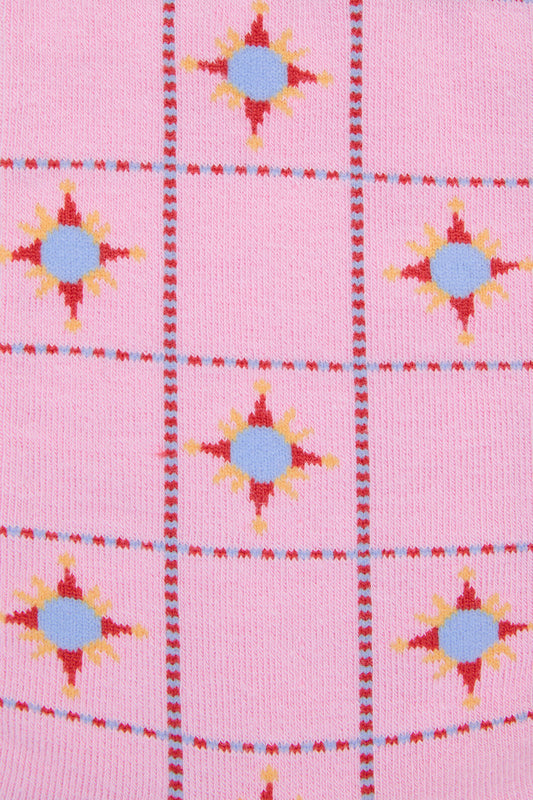 Gorman - Luna Cirque Grid Motif Socks - multi