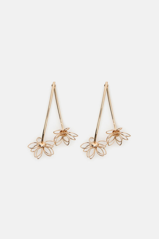 Gorman - Flora Aurora Dbl Drop Earring - multi