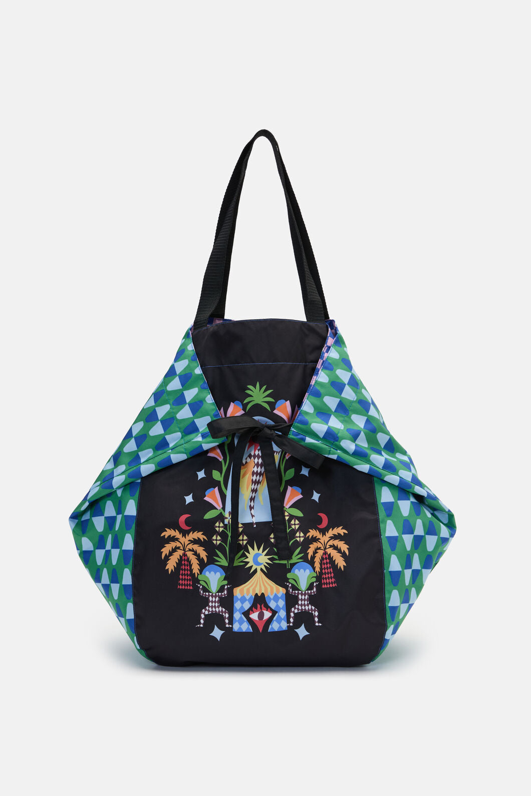 Gorman - Luna Cirque Soft Fold Tote - print