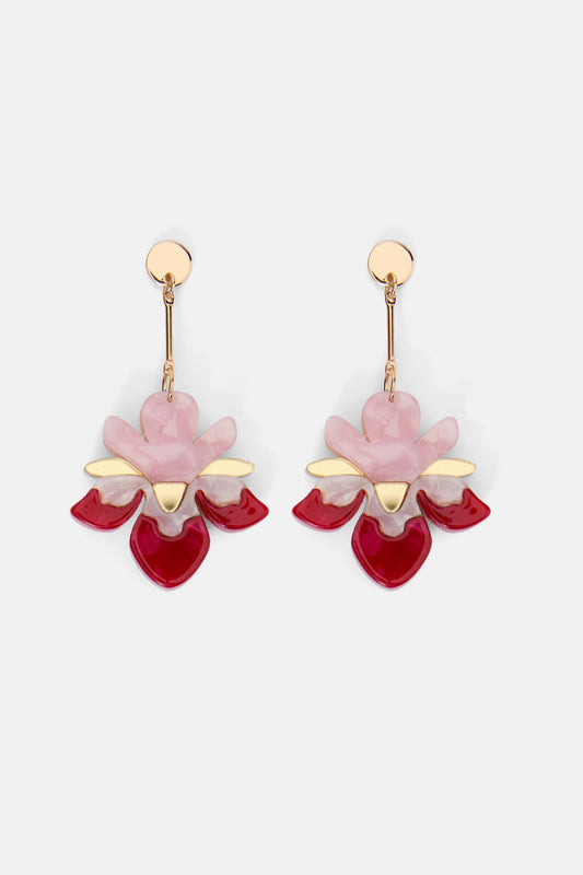 Gorman - Zebra Crossing Flower Earring - multi