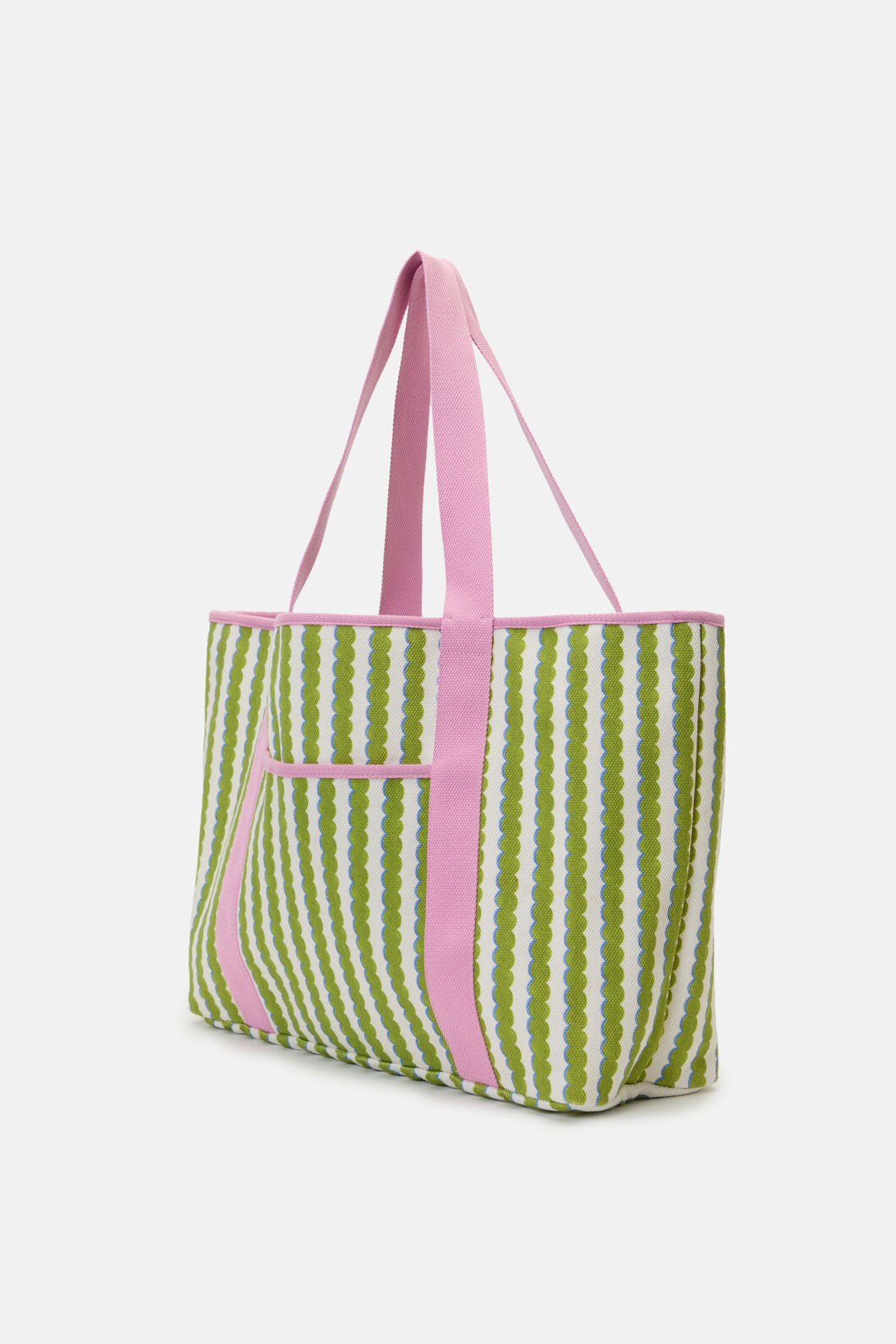 Gorman - Natural Form Stripe Beach Tote - print