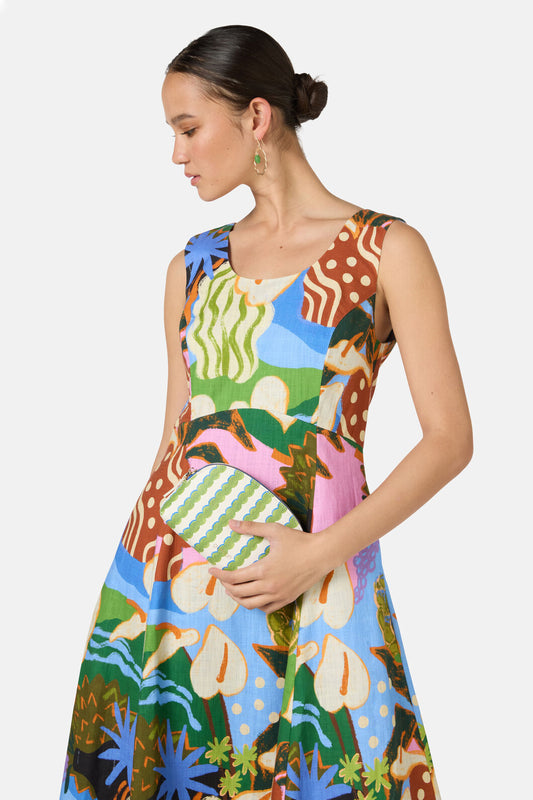 Gorman - Natural Form Travel Purse - print