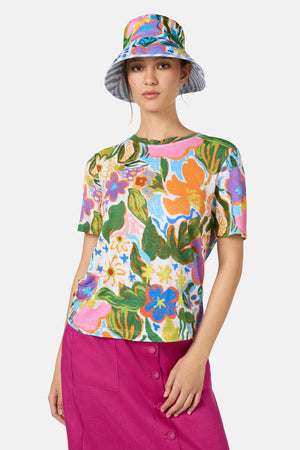 Gorman - Midnight Garden Bucket Hat - print