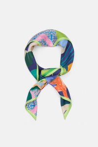 Gorman - Jungle Rhapsody Square Scarf - print
