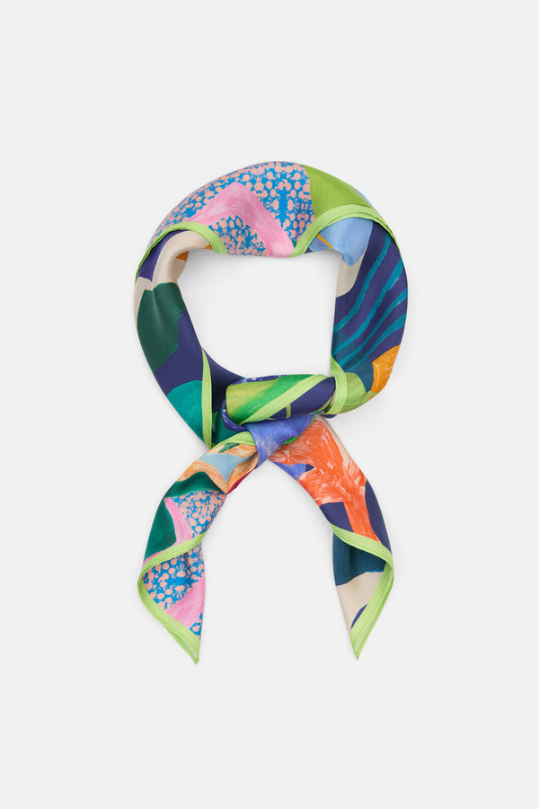 Gorman - Jungle Rhapsody Square Scarf - print