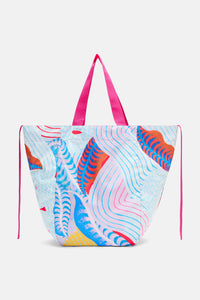 Gorman - Past Lovers Soft Fold Tote - print